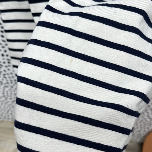 Boden Puff Sleeve Striped Dress - Picture 5 of 12